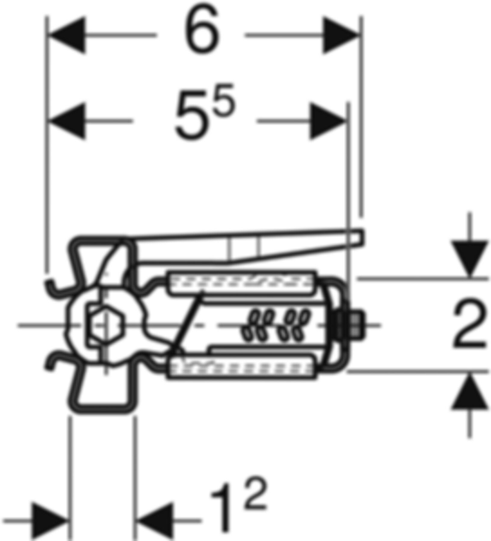 Profilverbinder 461.200.00.1 - Geberit-GIS