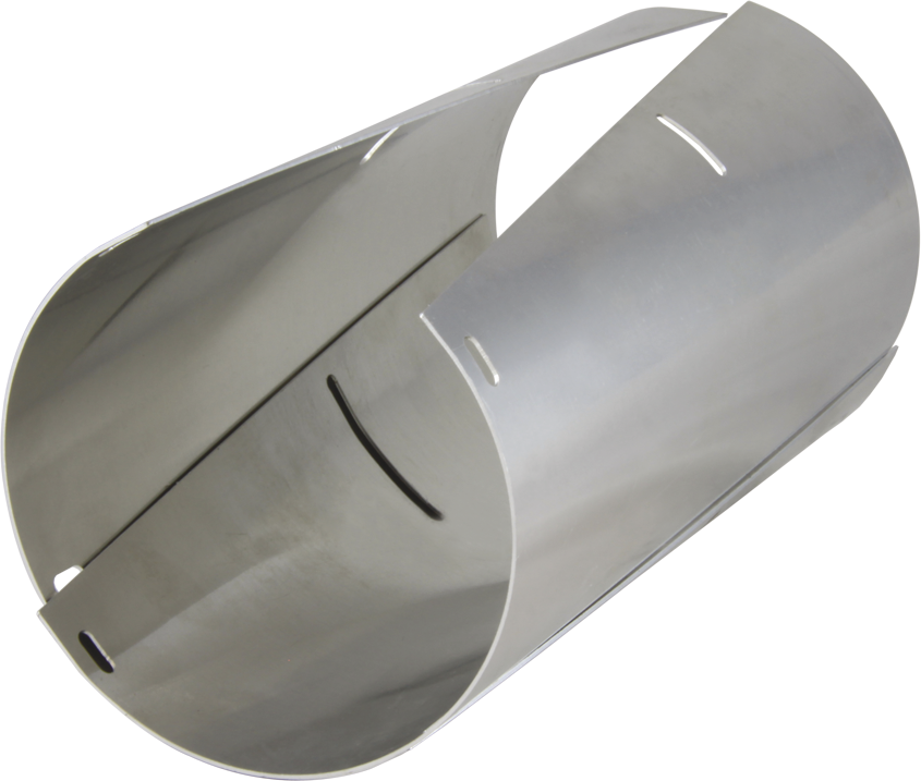 Alu Anschl.Stutzen rund 350-399 mm verstellbar - Sairlift Kaminhüte