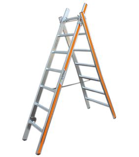 HB Bock-und Schiebeleiter konisch, 2 tlg