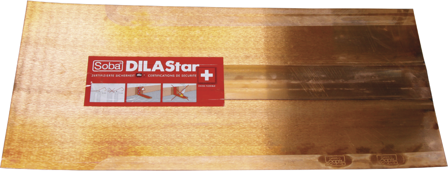 Dilastar 1Kopf verdeckt 830 mm 493 "SOBA" Kupfer - Dilatationen