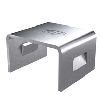 Fixierungsbügel z/Leitungsh.Inox blank AF 240.013.000 / AV 60 Quadro - AF Blitzschutzprogramm