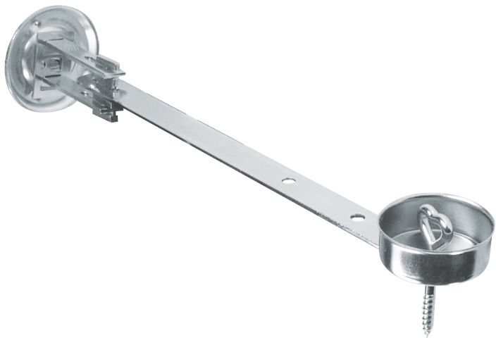 Gitterrost-Sicherung ABUS GS20 CL/DFNLI - Vorhängeschloss, Sicherheitsbeschläge