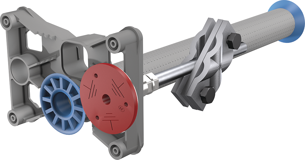 Anschliessgarnitur f/Elementschalungen AF 260.029.320 / FE 75 - AF Blitzschutz-Erdungszubehör