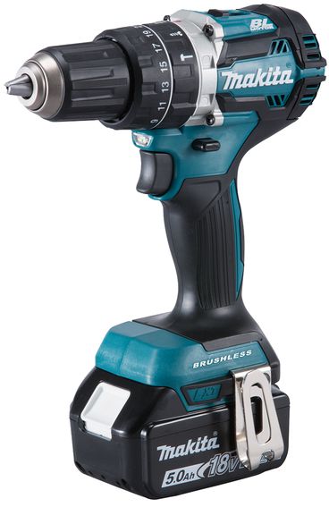 Akku-Schlagbohrschrauber DHP484RTJ 2x18V, 5.0Ah, 60Nm, 0-2000min¹, im Koffer - Makita Elektrowerkzeuge