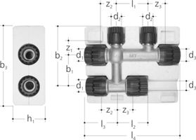 Kreuzstücke +GF+ JRG Sanipex MT