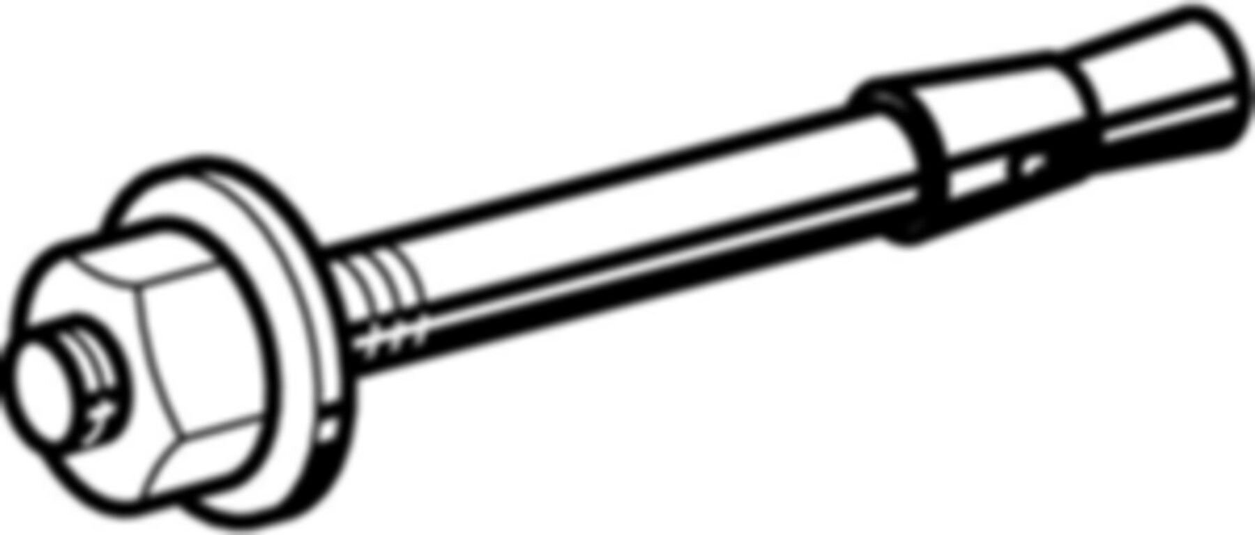 Schwerlastanker 461.037.26.1 - Geberit-Duofix