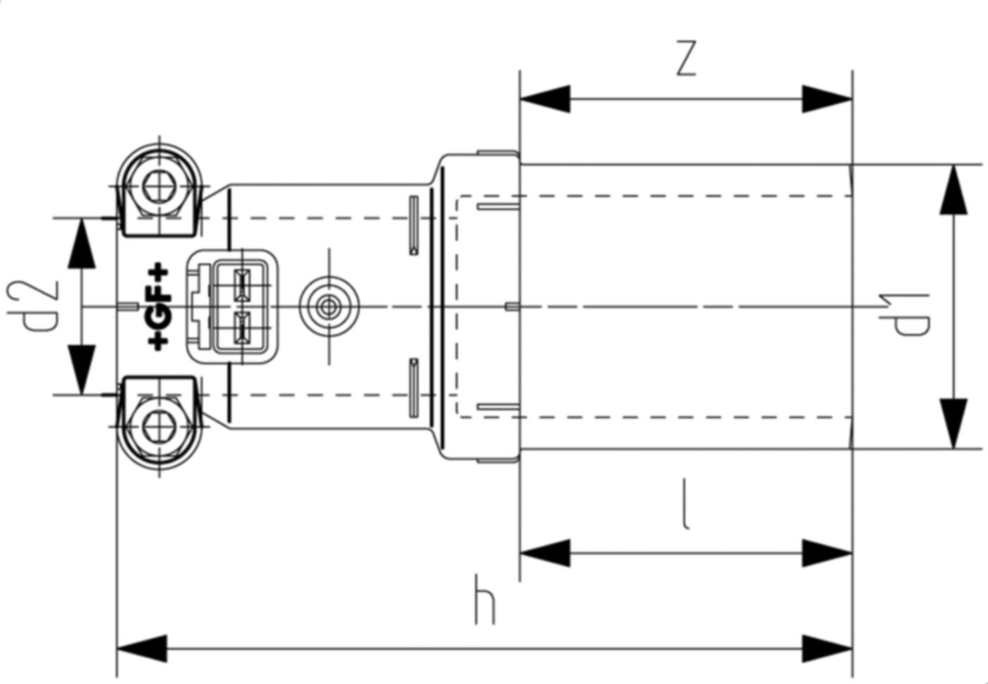 Reduktion 40-20mm 6207 761 069 458 - GF Instaflex-HWS-Schweisssystem