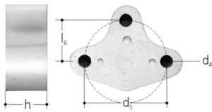 Distanzstücke +GF+ JRG Sanipex MT
