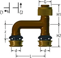 Verteilstücke NUSSBAUM Optiflex-Flowpress