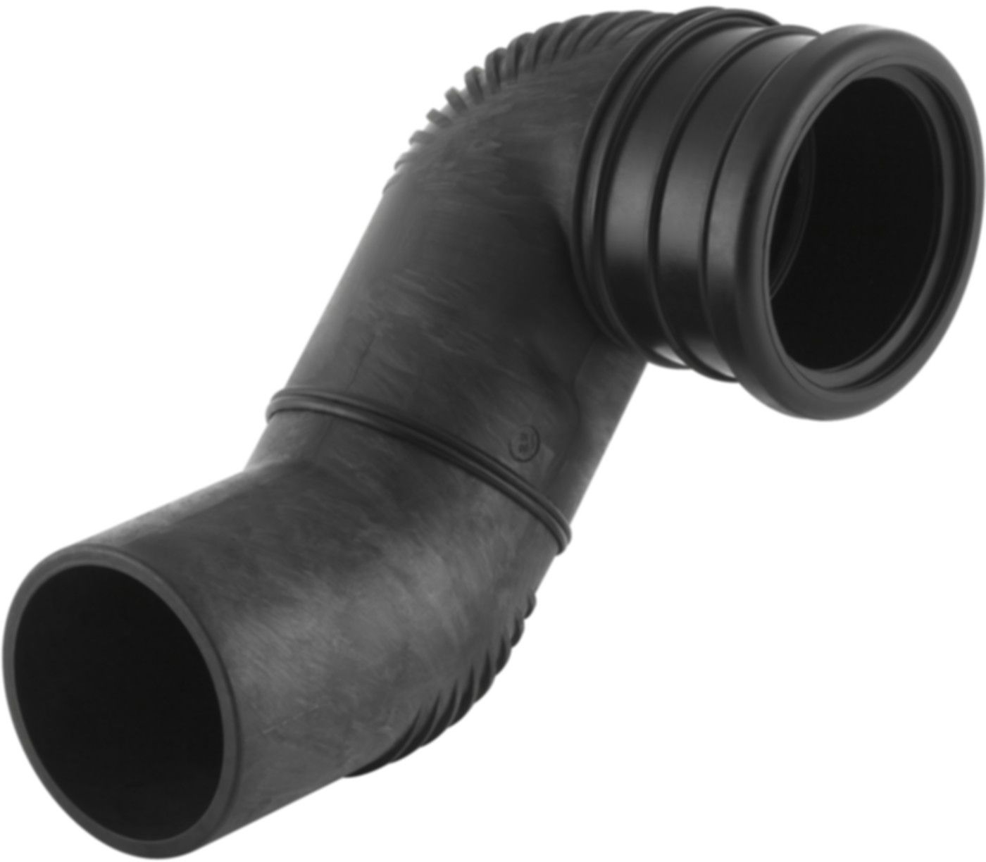 Wandklosett Bogen 90° rechts abgekröpft 308.007.14.1 d 90mm - Geberit-PE-Silent-Formstücke