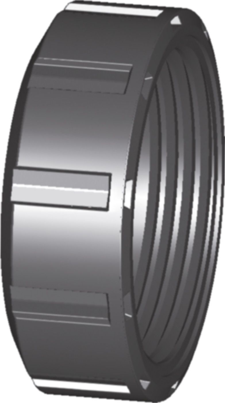 Überwurfmuttern +GF+ PVC-U