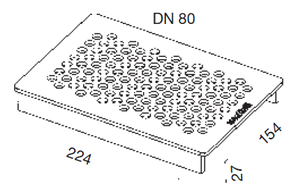 Ersatzteile 1700-1706 DN80