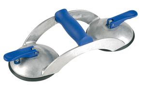 VERIBOR-BlueLine Saugheber, Mod.602.0BL 2 Saugköpfe Ø 120mm, Tragkraft ca.70kg - Hebewerkzeuge