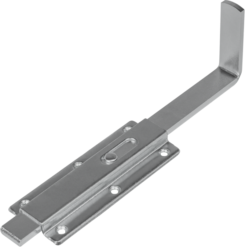 WEBI Stangenriegel, gerade 500x65mm, Hub=30mm, verzinkt - Stoss- und Treibriegel mit Zubehör