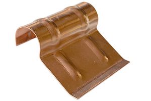 Schnee- und Eisstop 3/4" 408 zum überklemmen, 80 mm lang - Kupfer Spenglereihalbfabrikate