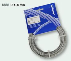 Stahldrahtseil, INOX A4, SB-Pack