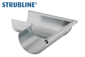 Rinnenwinkel äussere 250 mm 140 gefalzt/gelötet "Strubline" - Zink Spenglereihalbfabrikate