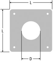Befestigungsplatten NUSSBAUM Optiflex