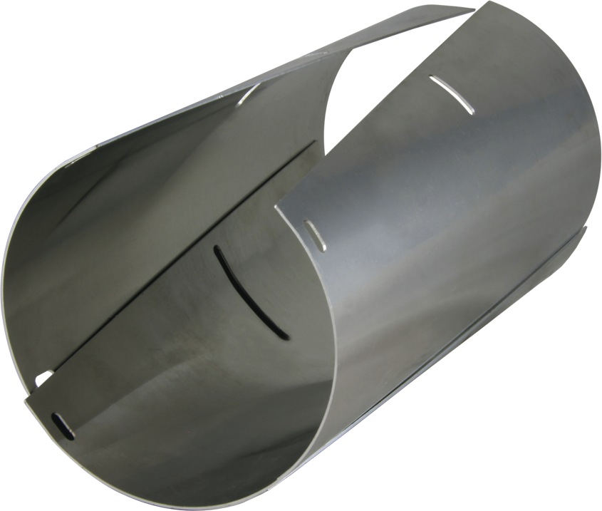 Crni Anschl.Stutzen rund 300-349 mm verstellbar - Sairlift Kaminhüte