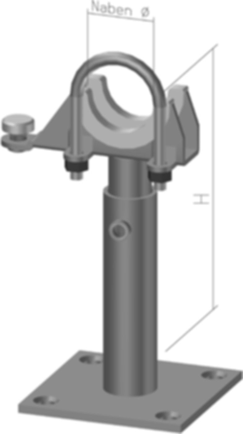 Radiatoren-Bodenständer SK KONSOLEN 157