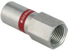 Übergang mit IG 15 x 3/8" 21908 mit Steckende - Mapress-Heizungs-Formstücke