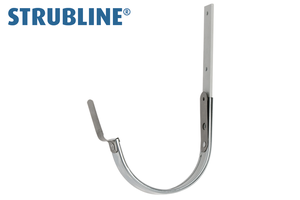 Rinnenhaken ummantelt 25/5 250 mm 110 "Strubline" - Zink Spenglereihalbfabrikate