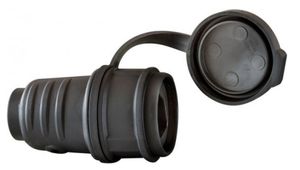 BRENNENSTUHL Kupplung T23 230V, 16A, blau/schwarz, IP55 - Stromverteilung