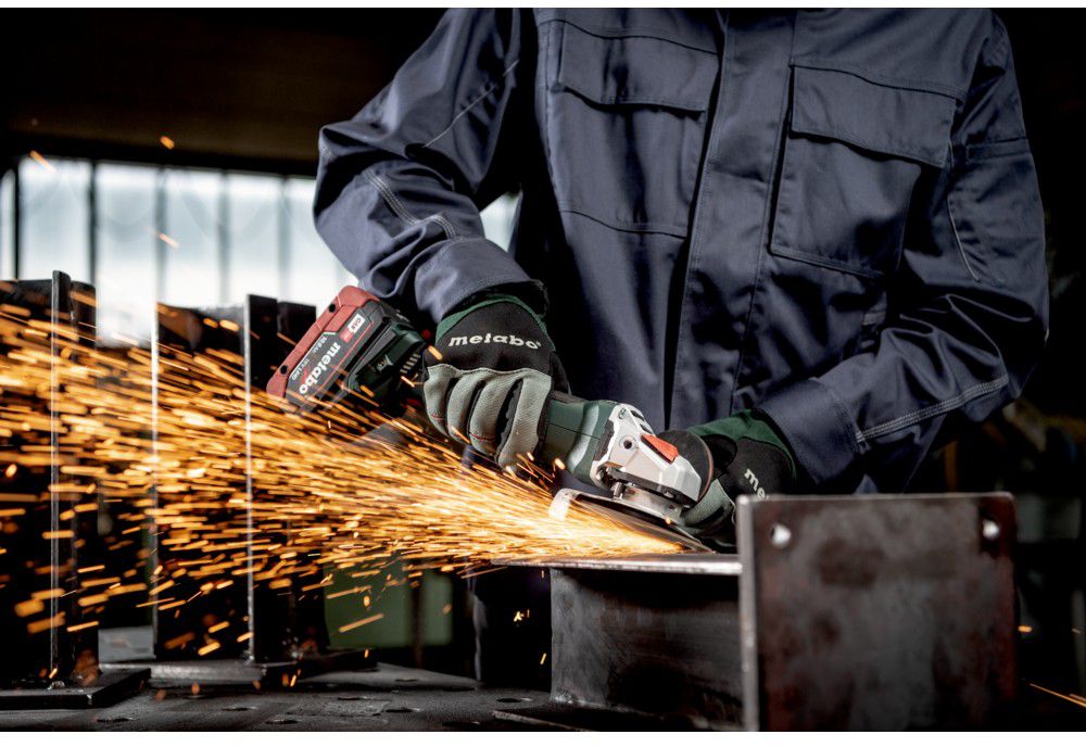 Akku-Winkelschleifer WB 18 LT BL 11-125 Quick 18V, Ø125mm, solo in metaBOX - Metabo Elektrowerkzeuge