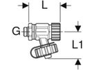 Entleerungsventil G 1/4" 241.576.00.1 - Geberit Systemventile / Armaturen