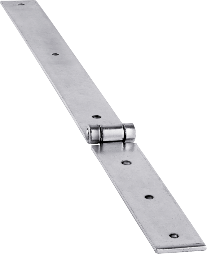 CHARMAG Kistenscharnier, ungleichschenklig HxB=30x260mm, verzinkt - Scharniere, Verschlüsse und Zubehör