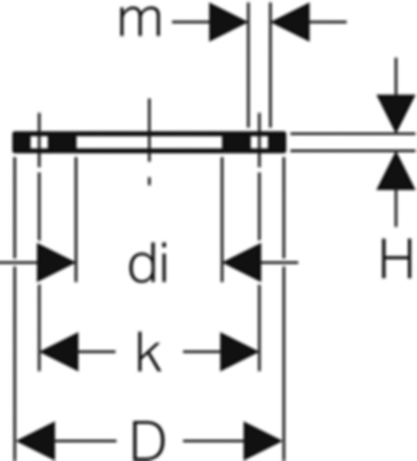 Losflansch DN 65 PN 10/16 63789 - Geberit-Mepla-Formstücke