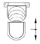 mit Gussrost F900 Stirnwand geschlossen