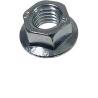 30312 Sechskantmuttern mit Flansch und Verzahnung