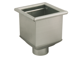 Rinnenkasten o/Stern 180/ 75 mm 156 Wulst 4-seitig "Piccolo" - Cr-Ni Spenglereihalbfabrikate