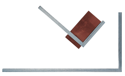 Klempner-Winkel mit Anschlag