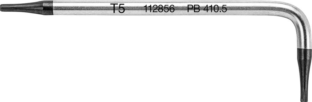 PB Winkel-Schraubenzieher, TORX PB 410, Gr.T5, L= 48mm - Bauwerkzeuge