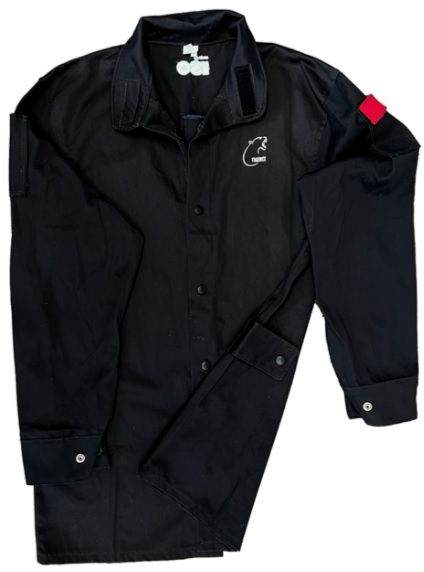 TIGEREX Schweisserjacke FlameProtect schwarz, Gr. XL - Textilien