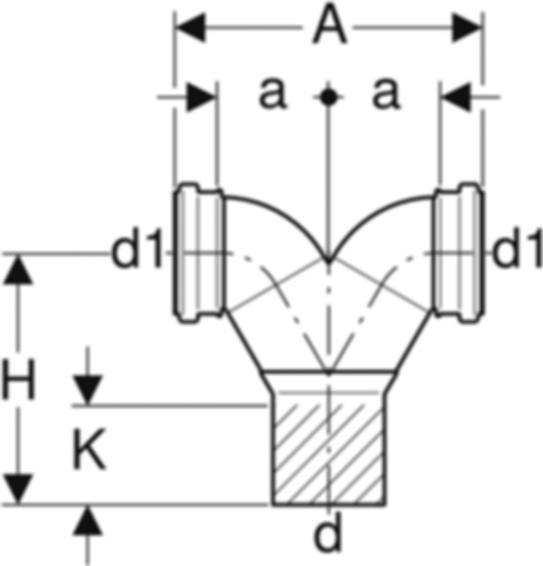 Wandklosett-Doppelbogen 180° d 90/ 90mm 308.923.14.1 - Geberit-PE-Silent-Formstücke