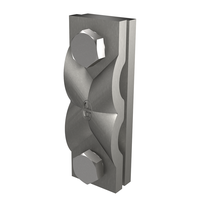 Kreuzklemme f/Drähte und Band Inox 6-8 AF 270.001.404 / AV 46 - AF Blitzschutzprogramm