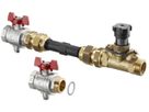 Wärmemengenzähler-Anschluss-Set 3/4"-110 horizontal m/Strangregulierv. 140 45 79 - Oventrop Fussbodenheizungszubehör
