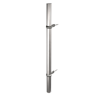 Schutzrohr geschl.1/2" a 1.5 M Inox 6-11 AF 250.002.000 / AL 53 o/Rohrschellen - AF Blitzschutzprogramm