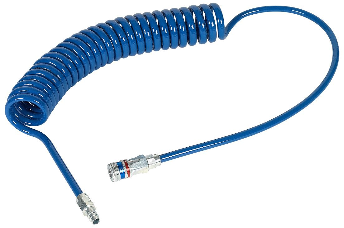 CEJN Duckluftspiralschlauch Set PUR eSafe Serie 320 ø 6.5x10 4 m - Druckluftschläuche, Aufroller