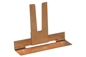 Schiebehaften m/Hosenh. CU Nr.1 725 für Stehfalz-Blechdächer 2-teilig - Haften für Blechdach