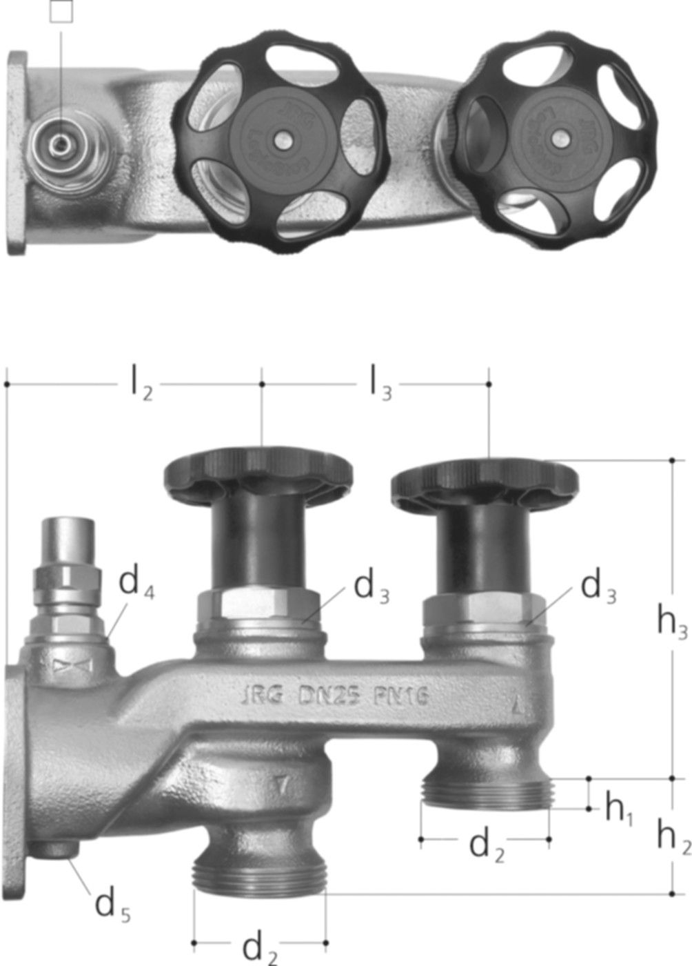 Verschneidearmaturen +GF+ JRG
