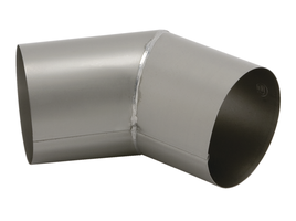 Ablaufrohrwinkel 45° 75 mm 222 ************************************** - MattpluS Spenglereihalbfabrikate