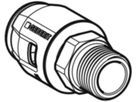 Übergang m/AG 20mm-3/4" 651.532.00.1 - Geberit-Push Fit-Formstücke