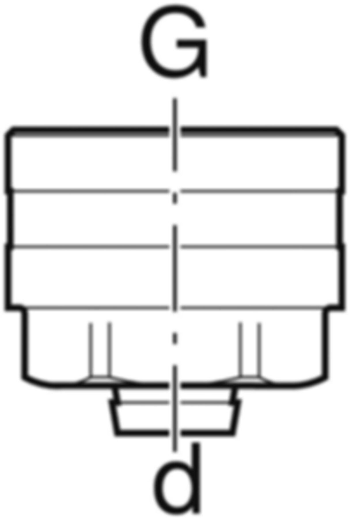 Anschlussverschraubung 20mm-3/4" 651.534.22.2 zu Eurokonus 3/4" - Geberit-Push Fit-Formstücke