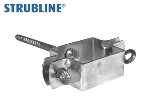 Rohrschellen eckig HG 12cm 58/58 mm "Strubline" - Cr-Ni Spenglereihalbfabrikate