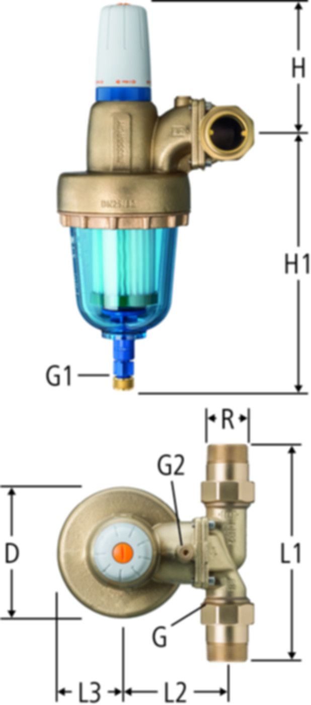 Druckreduzierventile NUSSBAUM Redfil