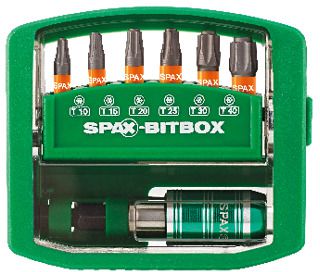 SPAX-BITBOX T-STAR 1/4" BN20947 T 10 - 40 mit Magnethalter , 9048538 - Bossard Spanplattenschrauben SPAX